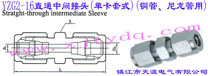 YZG2-16ֱͨg^(οʽ)(~)Straight-through Intermediate Sleeve
